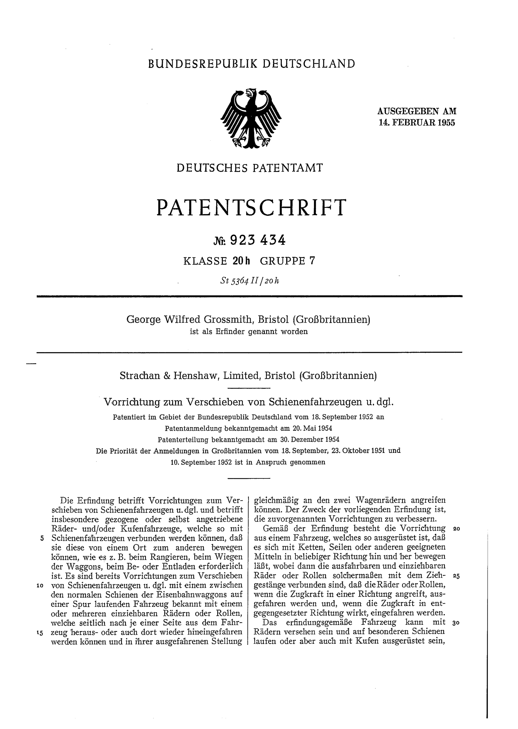 Example 3: format 1 with an inventor